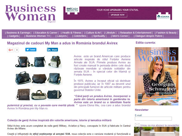 BusinessWoman - Gentile Avirex
