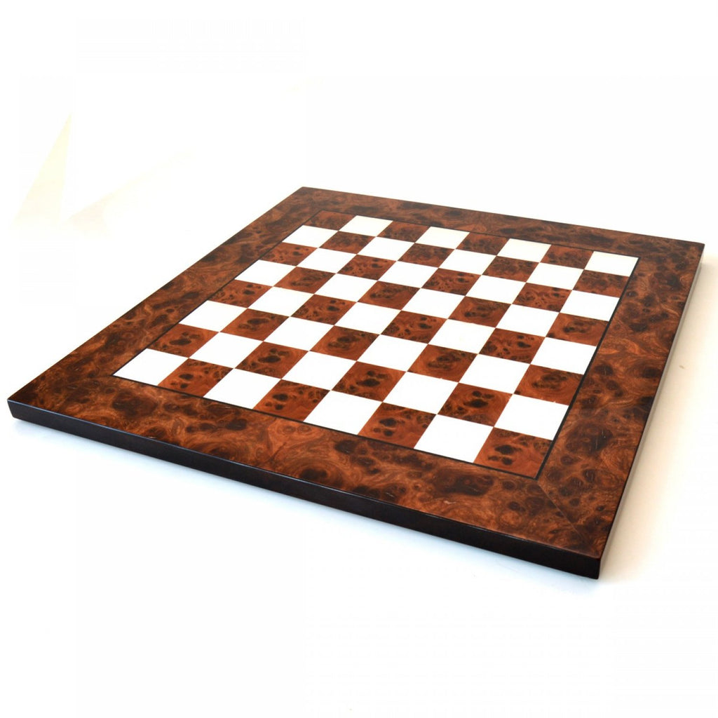 Set de sah "Regele Arthur", cu tabla de lemn si piese de zinc