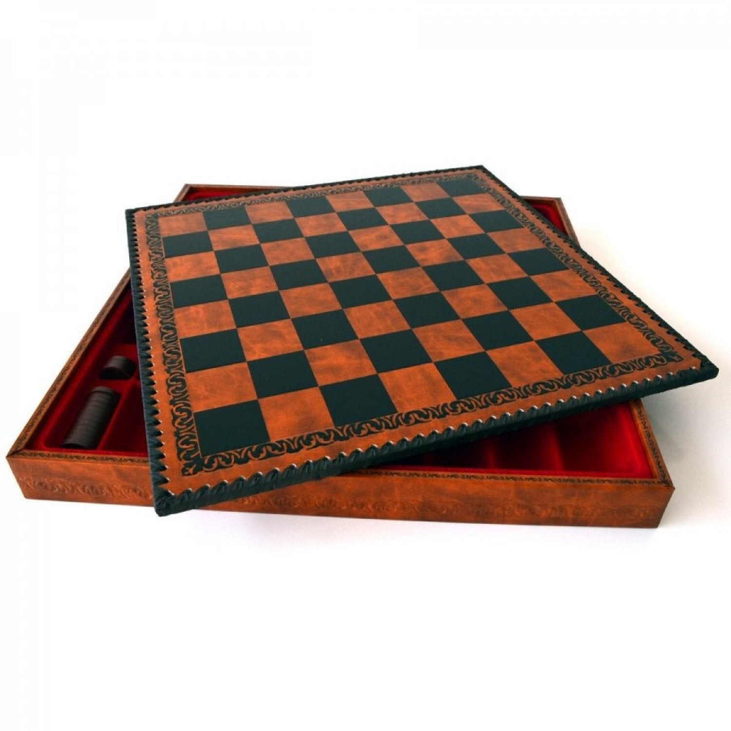 Set sah de lux Moncada 48cm Piele + Table - Premium Chess – My Man