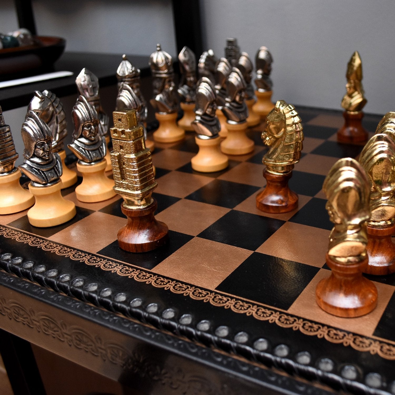 Set sah de lux - Moncada, cu table