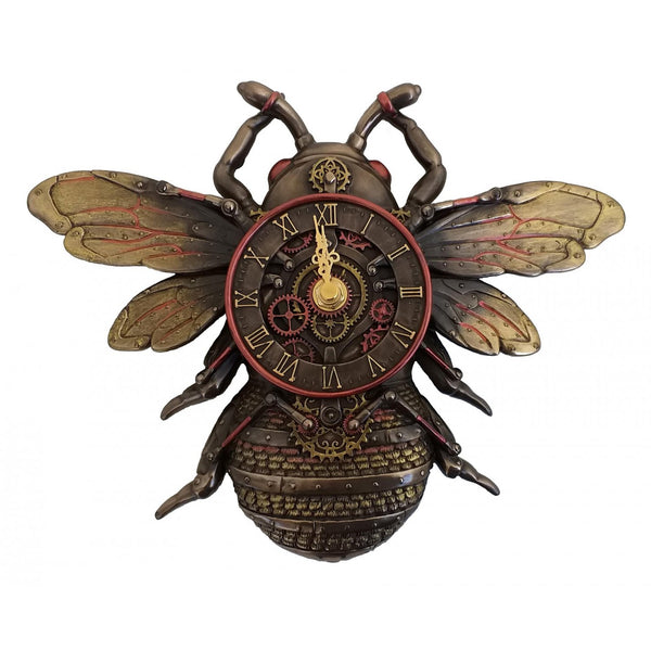Ceas de perete, steampunk, model albina

