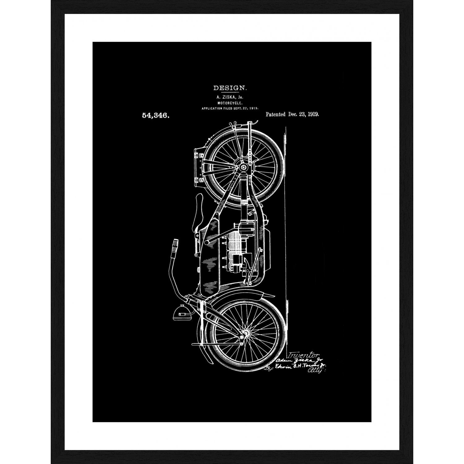 Tablou "Motocicleta"