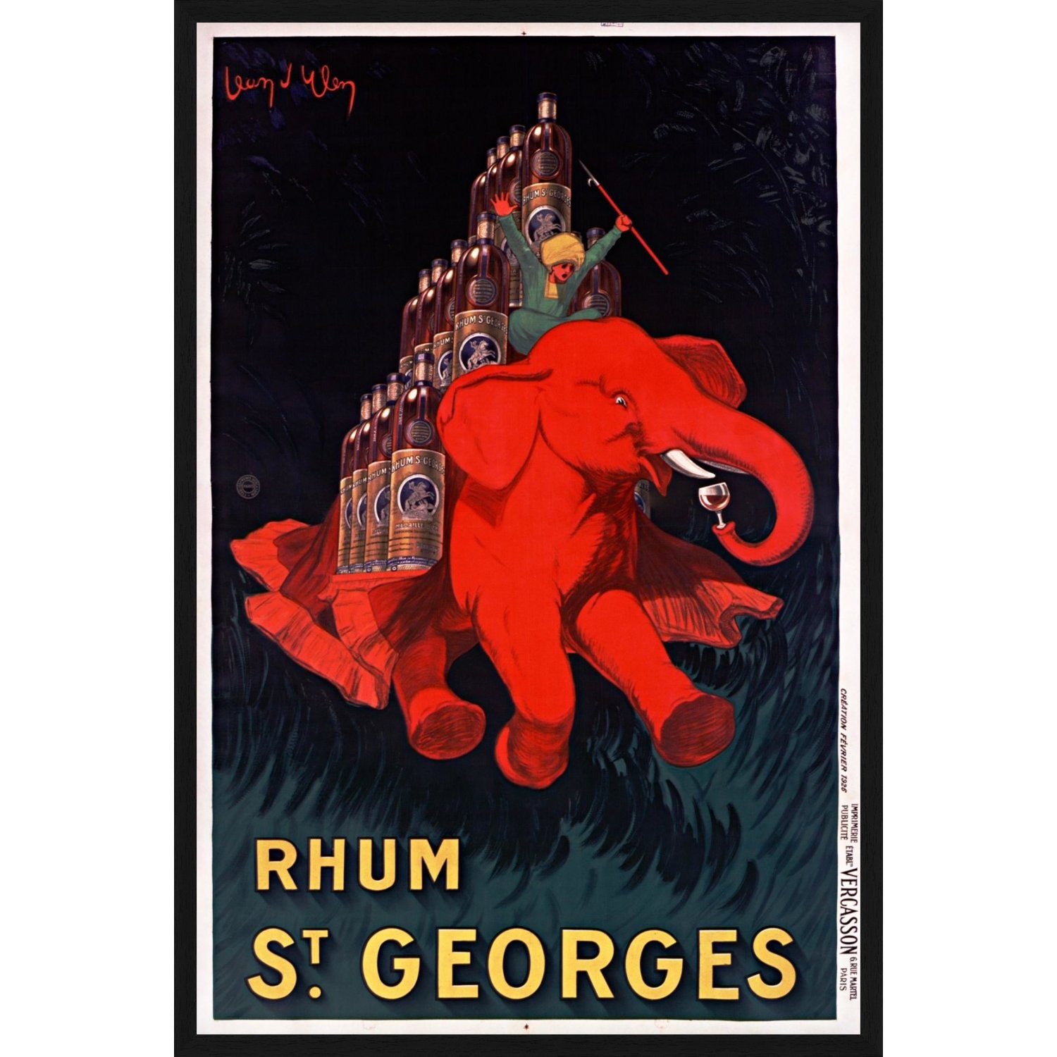 Tablou "Rhum St. Georges"
