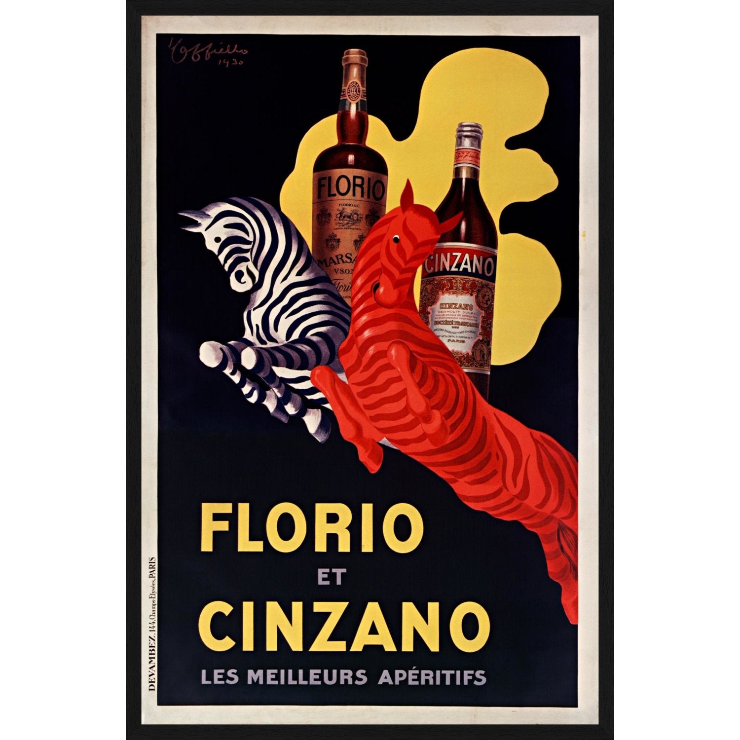 Tablou "Florio et Cinzano"
