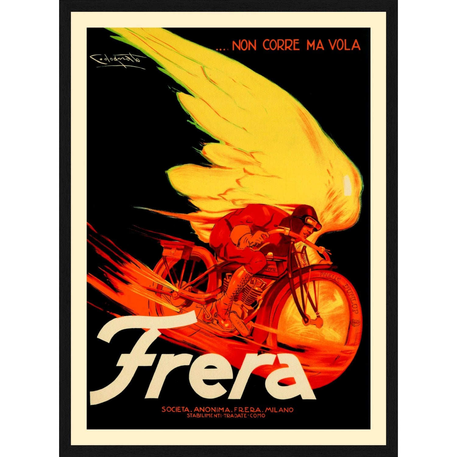 Tablou "Frera ...Non Corre Ma Vola"
