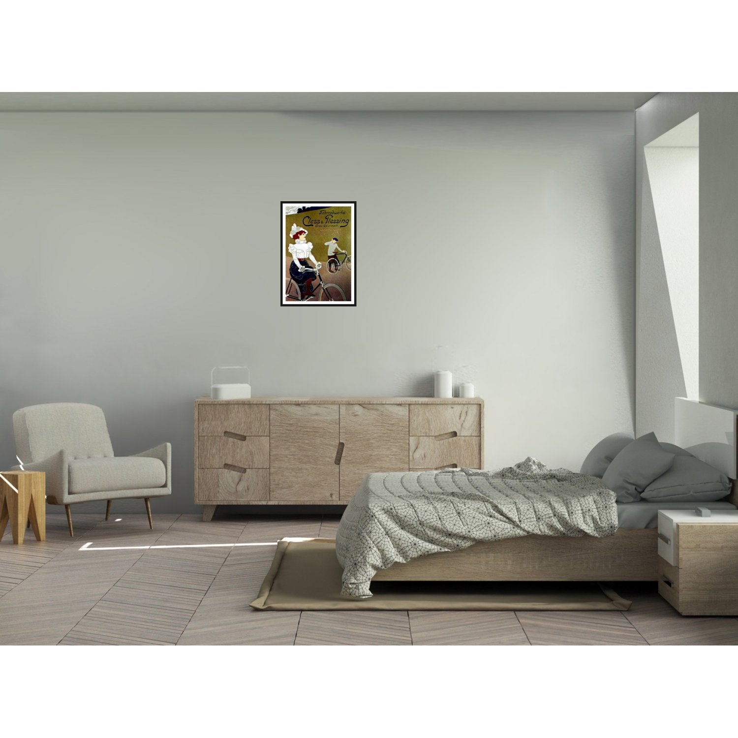Tablou afis inramat

