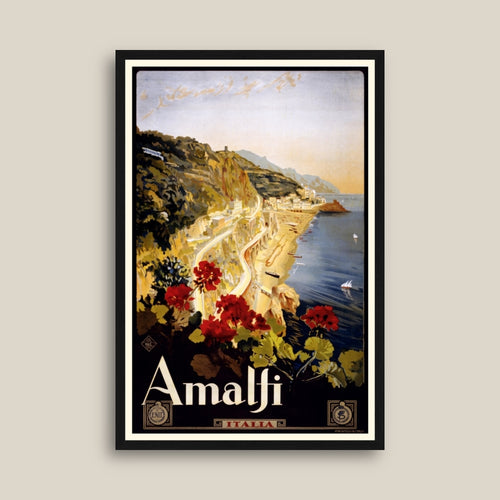 Amalfi - Tablou înrămat, 35x51cm