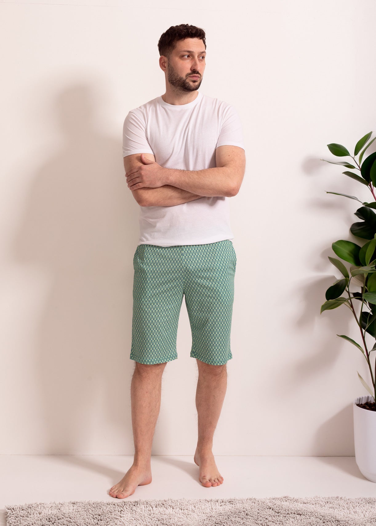 Pantaloni scurți bărbați Derek bambus