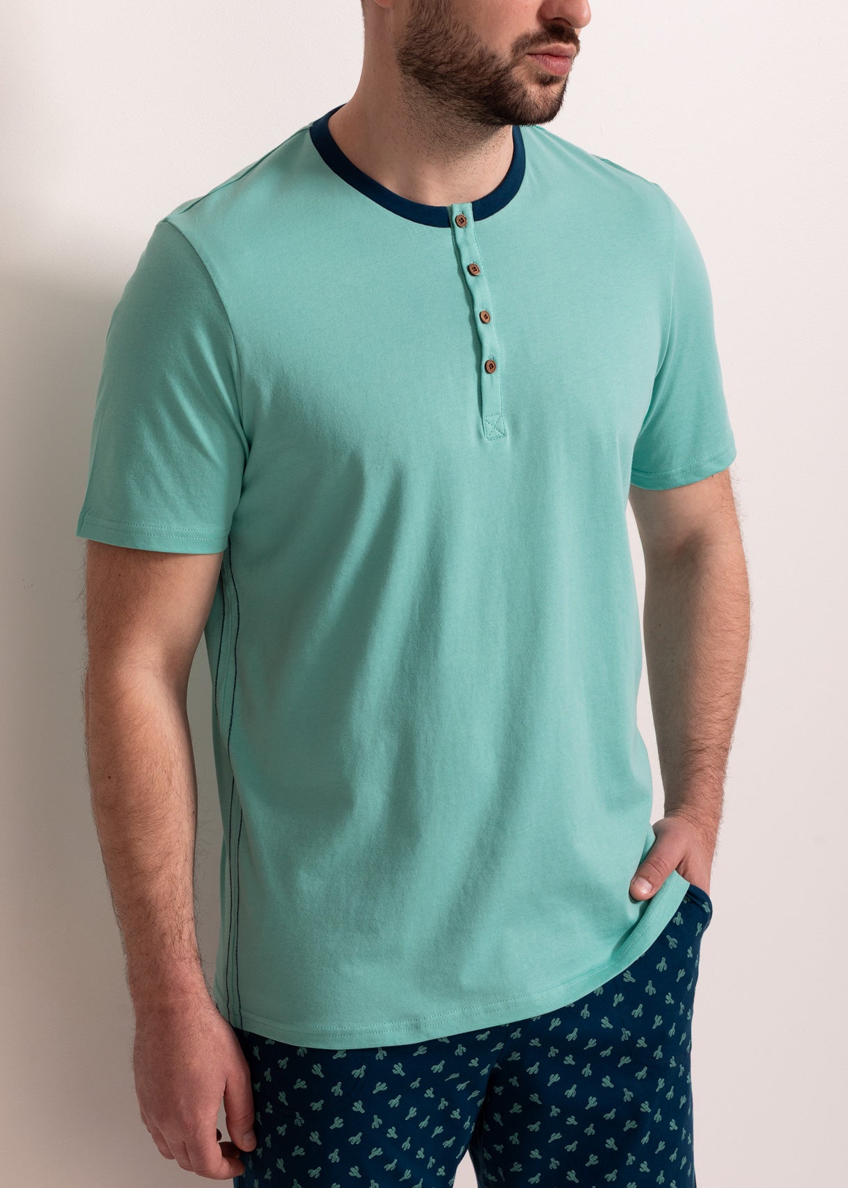 Pijama Bărbați Abel Bumbac TWIN