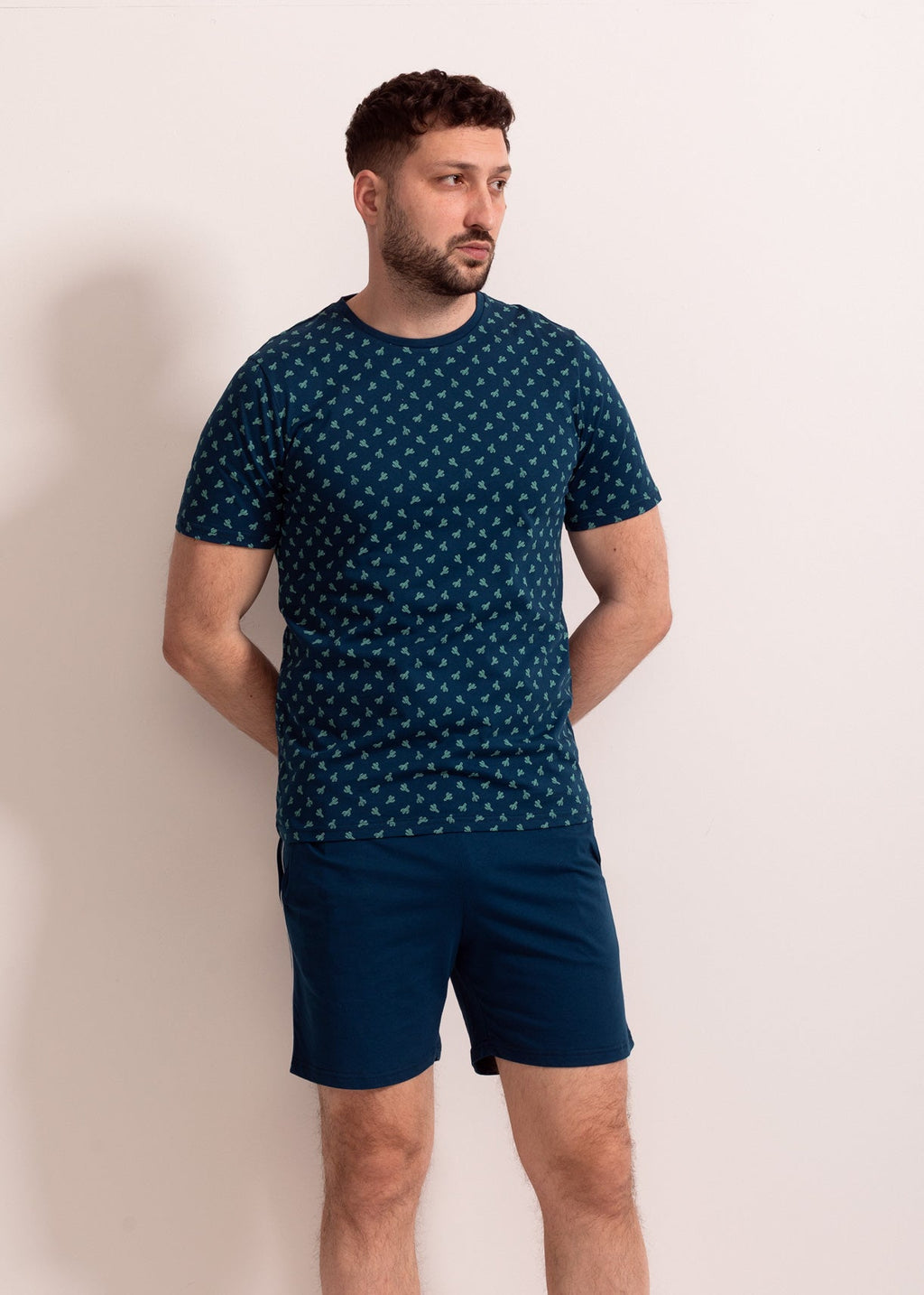 Pijama bărbați Abel bumbac TWIN