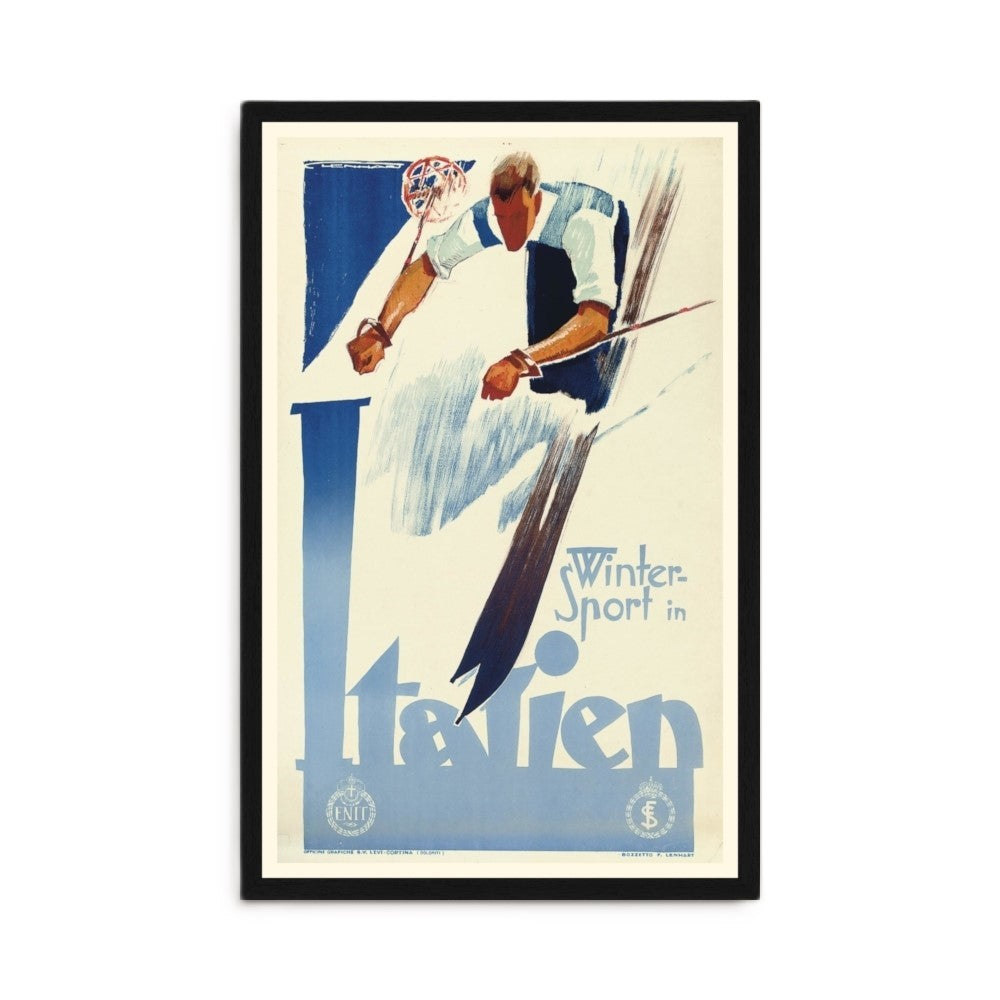 Winter-Sport in Italien - Tablou inramat