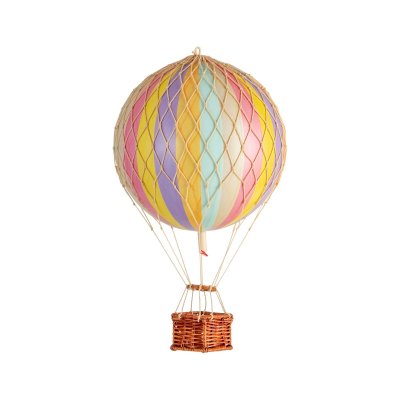 Decoratiune balon zburator - Floating the sky, rainbow