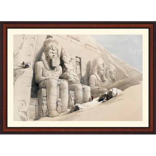Tablou "Marele Templu al lui Abu Simbel"