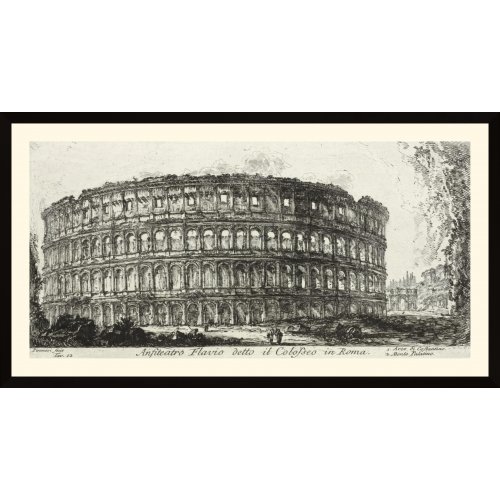Tablou "Anfiteatro Flavio detto il Colosseo in Roma"