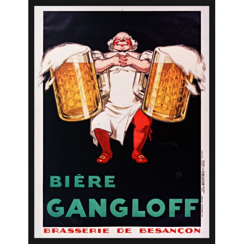 Tablou "Bière Gangloff Brasserie de Besançon"